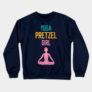 Pretzel Yoga Twisted Girl Crewneck Sweatshirt